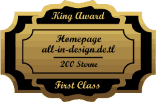 King Aware Medaille First Class All in Design