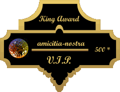 King Award Medaille VIP Amicitia-Nostra
