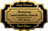 King Award Medaille First Class Babitou-Clan