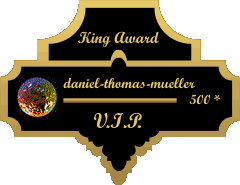 King Award Medaille VIP Daniel Thomas Müller