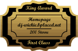 King Award Medaille First Class DJ Wickie