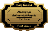 King Award Medaille First Class DRK-Stollberg