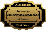 King Award Medaille First Class Eaglewoman