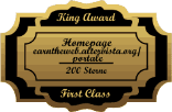King Award Medaille First Class Earn the Web