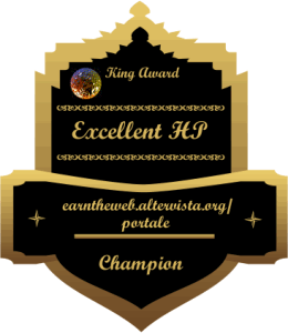 King Award Medaille Champion Earn the Web