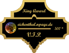 King Award Medaille VIP Eichenthal