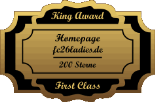 King Award Medaille First Class Fc26 Ladies