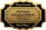 King Award Medaille First Class Berlinknipser