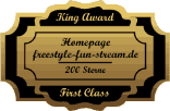 King Award Medaille First Class Freestyle-Fun-Stream