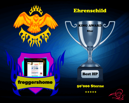 King Award Ehrenschild Freggershome