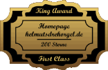 King Award Medille First Class Helmuts Ddrehorgel