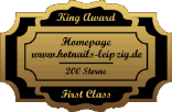 King Award Medaille First Class Hotnails Leipzig