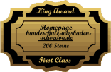 King Award Medaille First Class Hundeschule-Wiesbaden-Activedog