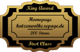 King Awarde Medaille First Class Katzenwolke