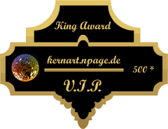 King Award Medaille VIP Kernart