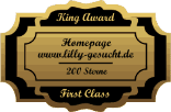 King Award Medaille First Class Lilly-gesucht