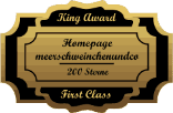 King Award Medaille First Class Meerschweinchen und Co