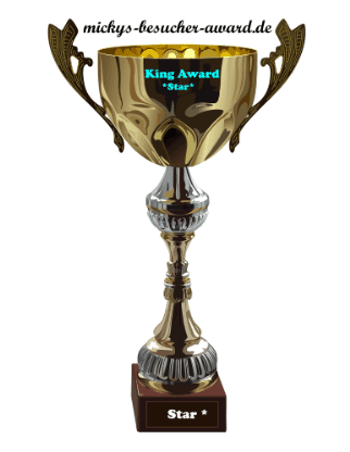 King Award Pokal Mickys-Besucher-Award