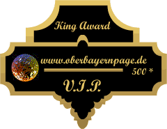 King Award Medaille VIP Oberbayernpage
