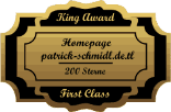 King Award Medaille First Class Patrick Schmidl