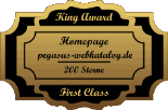 King Award Medaille First Class Pegasus Webkatalog