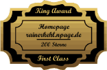 King Award Medaille First Class Rainer Kehl