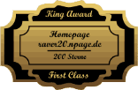 King Award Medaille First Class HP Raver20