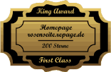 King Award Medaille First Class Rosenseite