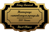 King Award Medaille First Class Sammlungen