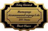 King Award Medaille First Class Sternenaward