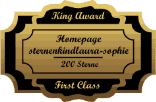 King Award Medaille First Class Sternenkindlaura