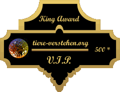King Award Medaille VIP Tiere verstehen