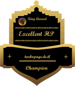 King Award Medaille Champion Turbopage