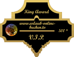 King Award Medaille VIP Urlaub online buchen tv