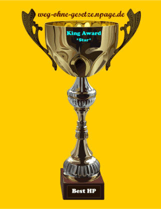 King Award Pokal Weg ohne Gesetze