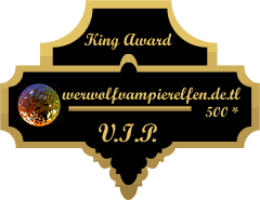 King Award Medaille VIP Werwolf Vampier Elfen